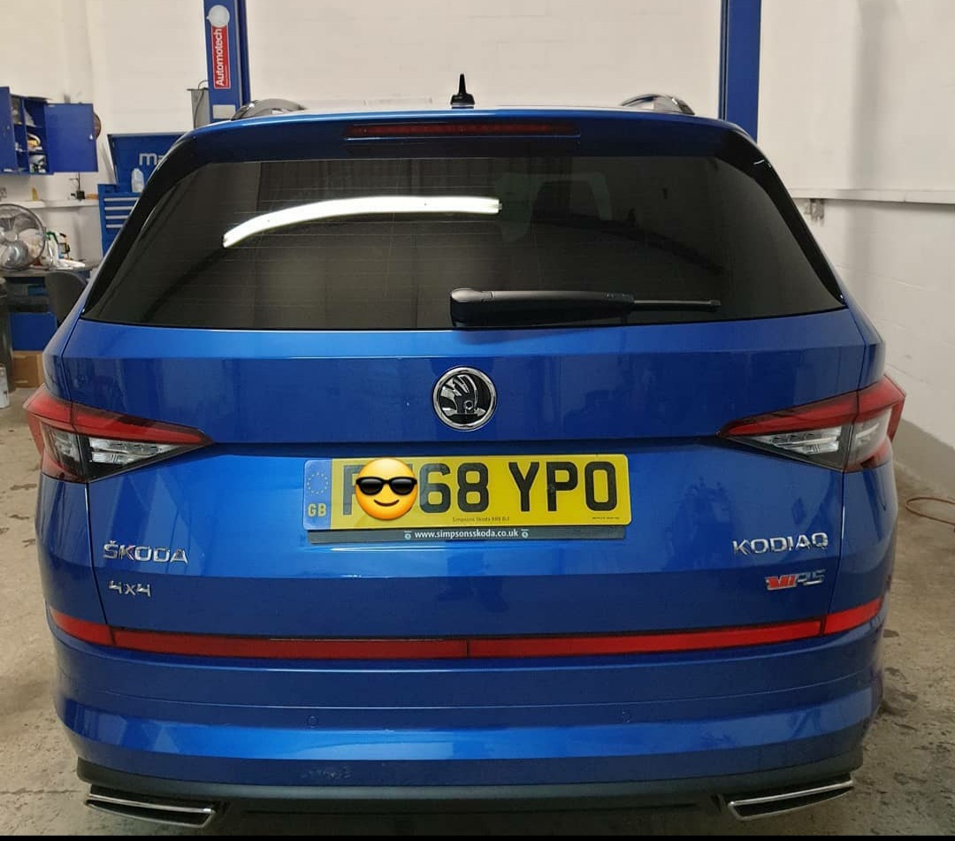 After window tinting