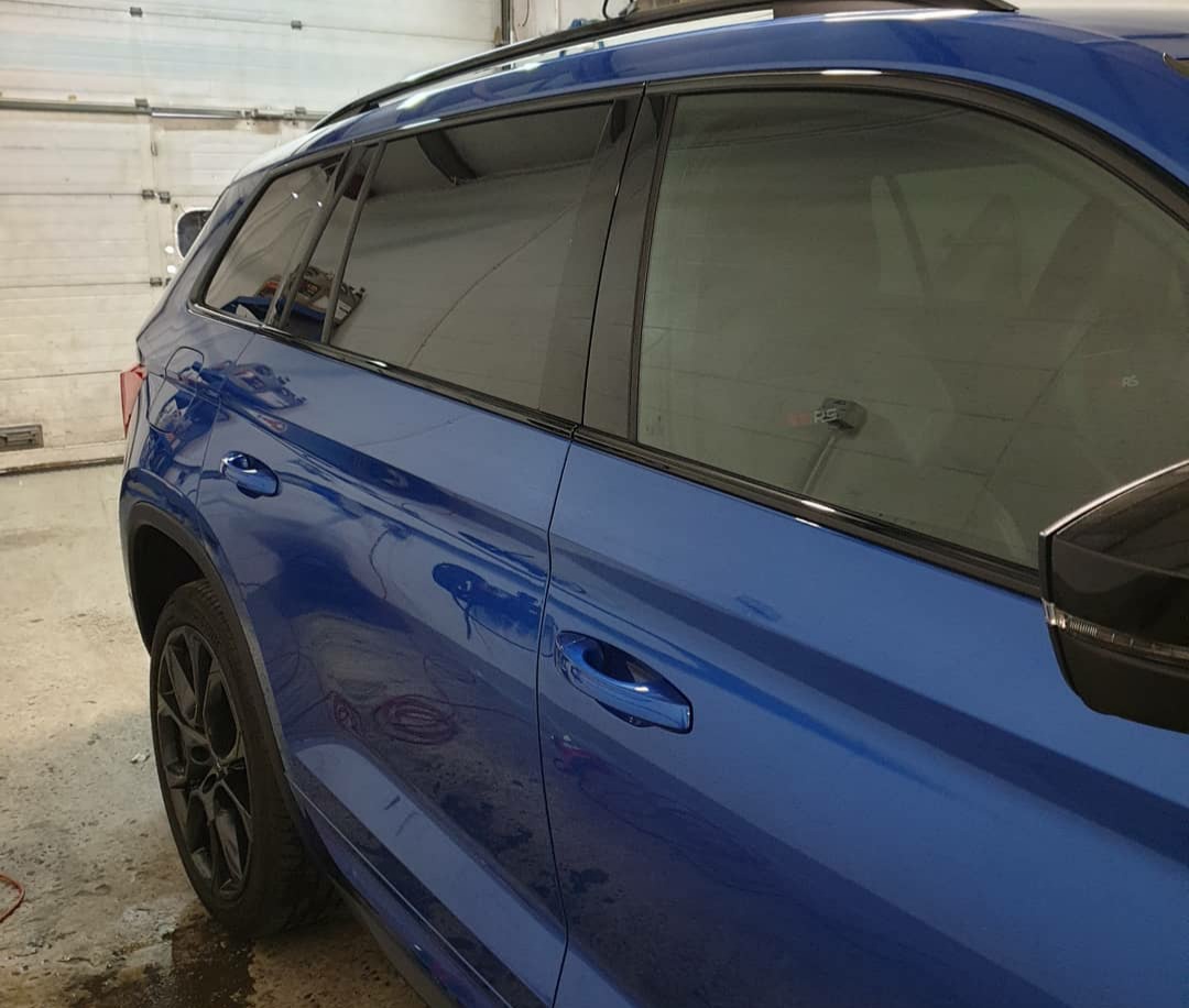 After window tinting 
