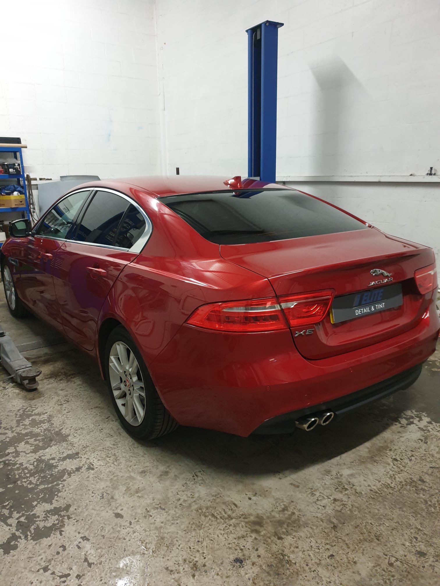 After window tinting 