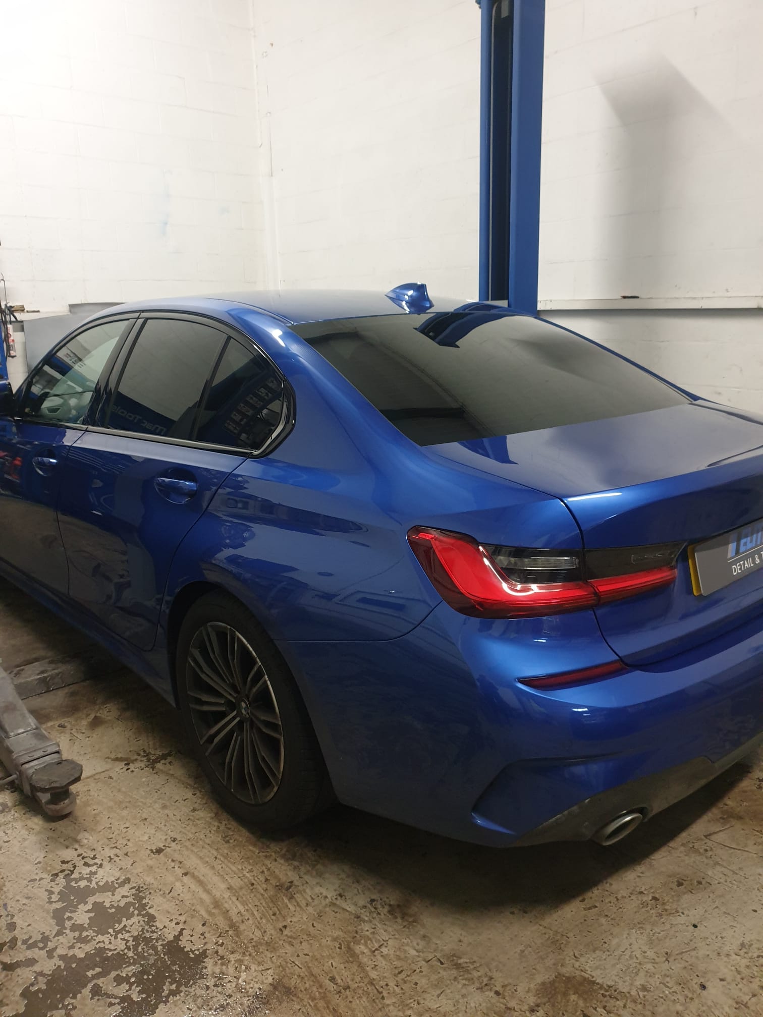 After window tinting