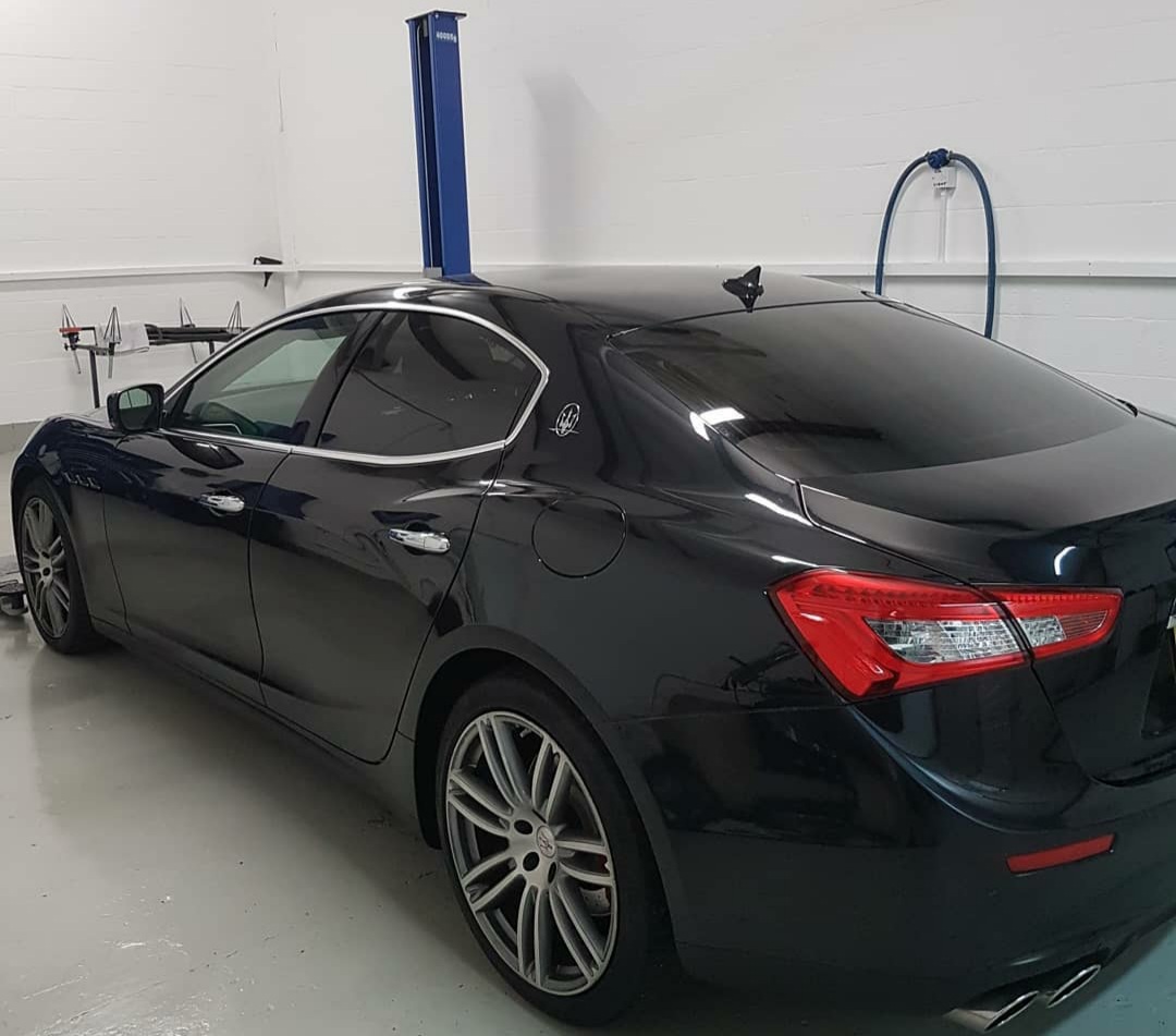After window tinting