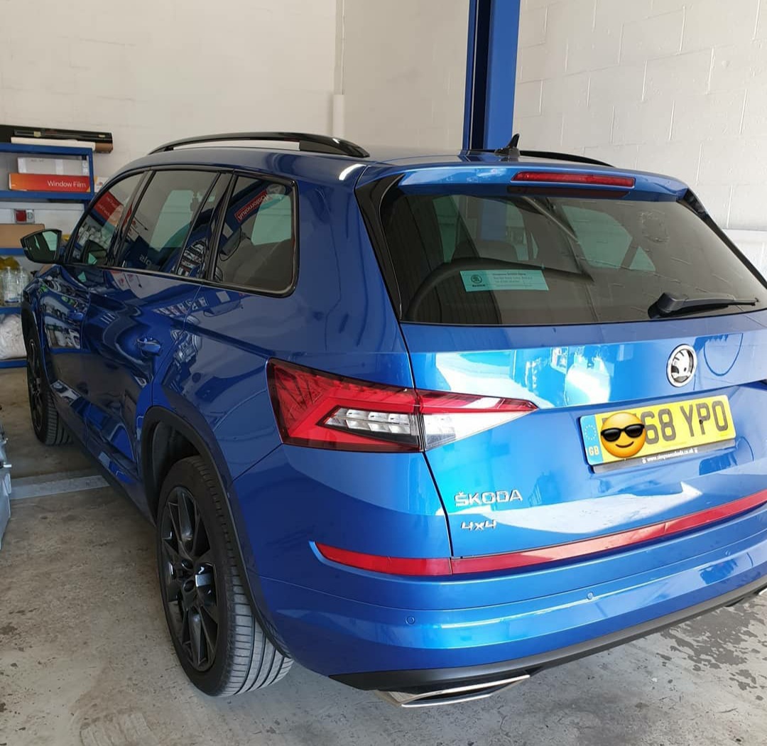 Before Window tinting
