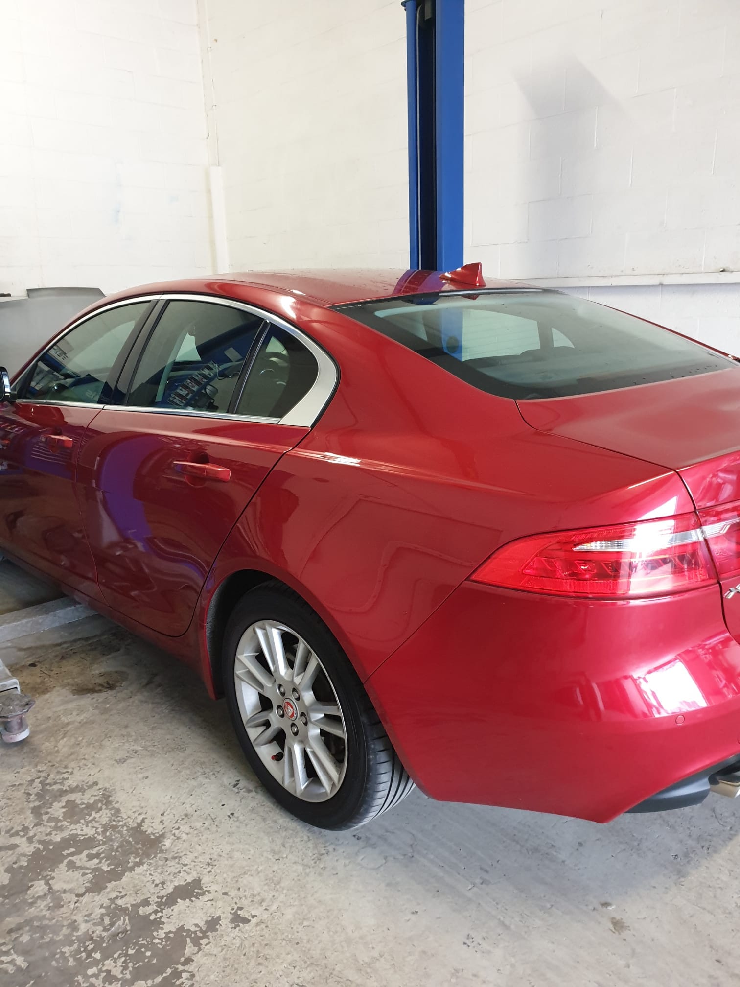 Before Window tinting