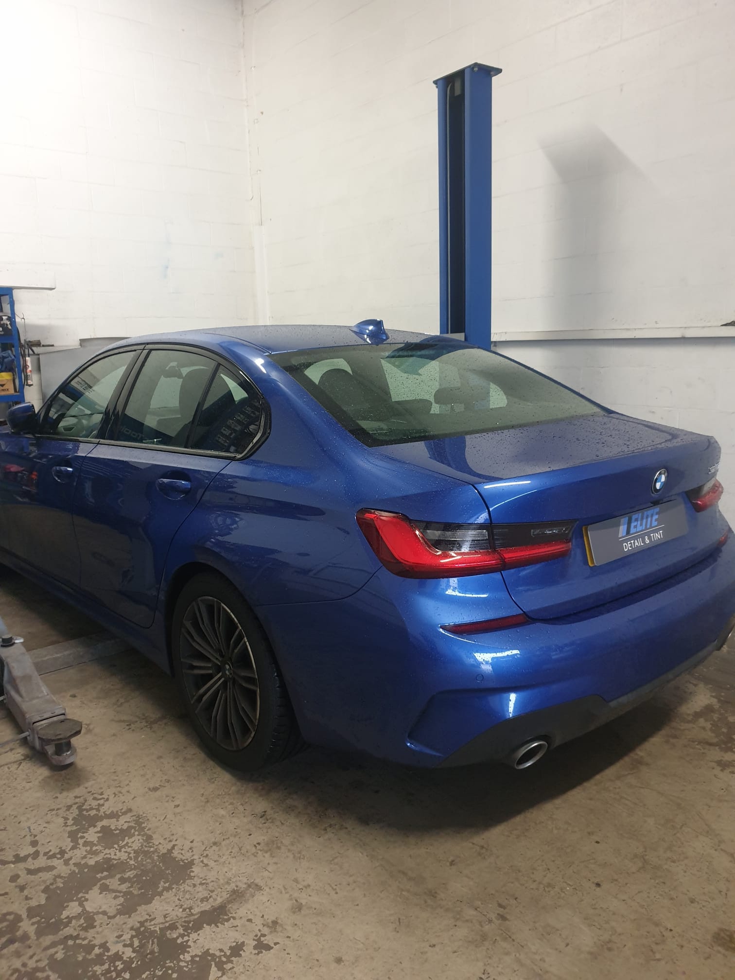 Before Window tinting