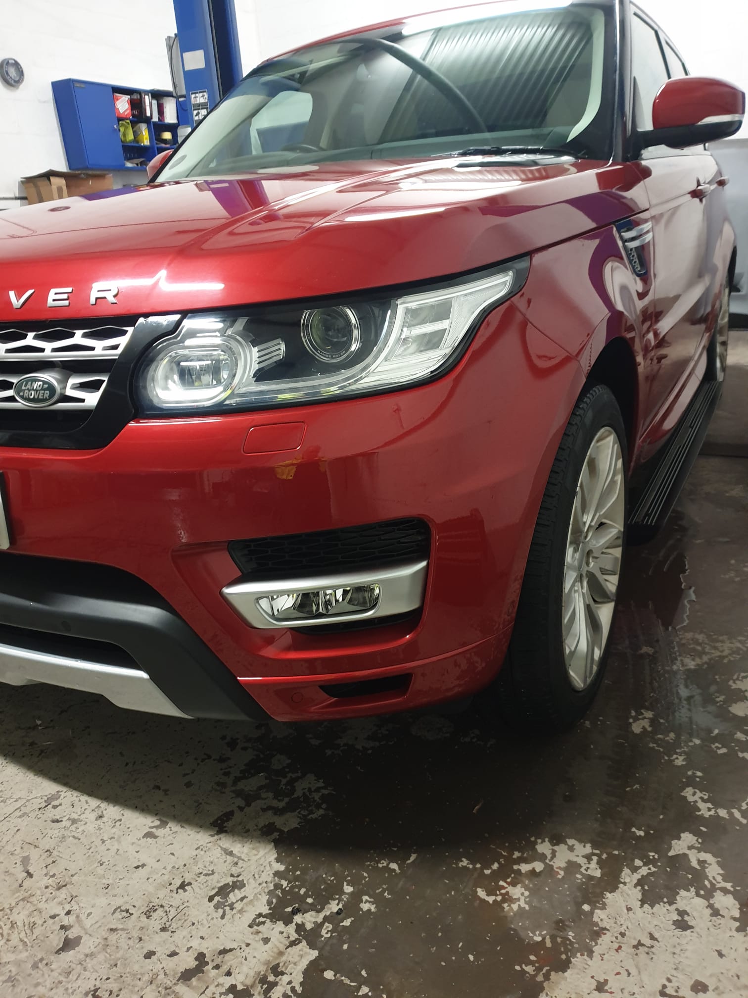 after smart/repair paintwork