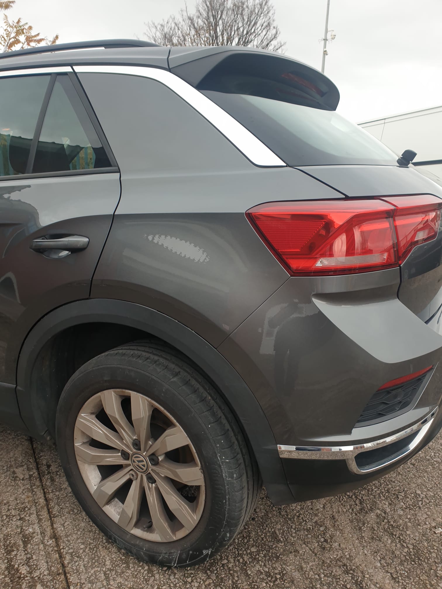 after smart/repair paintwork