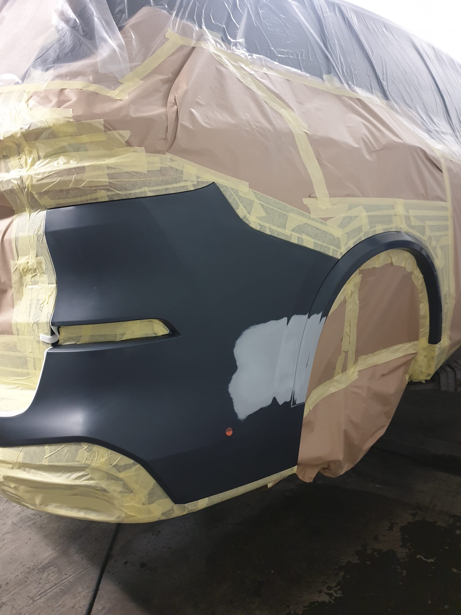 before smart/repair paintwork