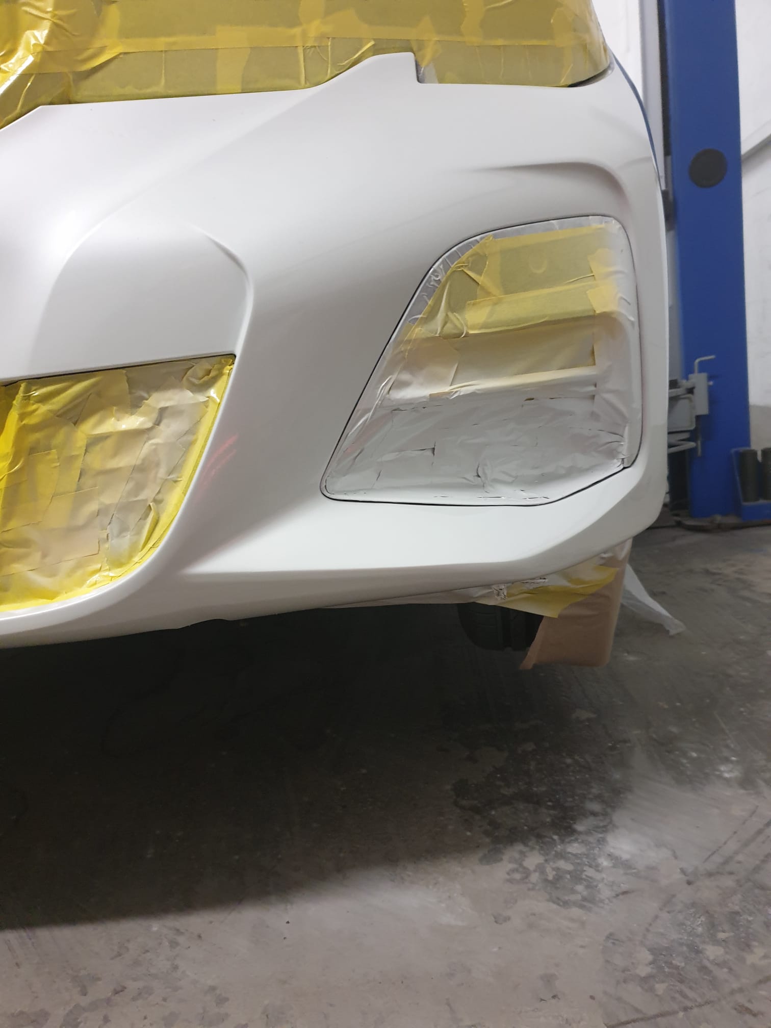 before smart/repair paintwork