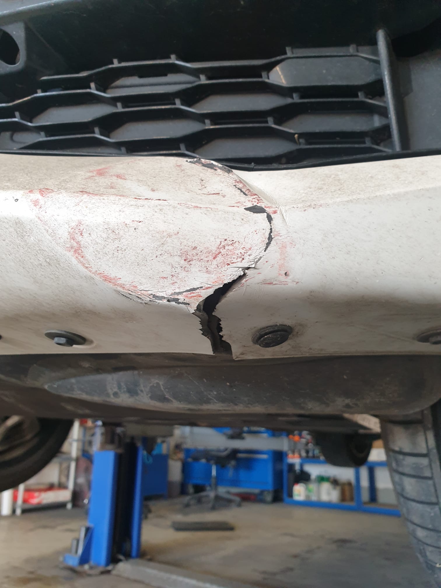 before smart/repair paintwork